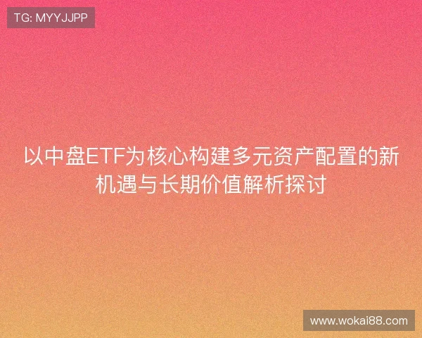 以中盘ETF为核心构建多元资产配置的新机遇与长期价值解析探讨